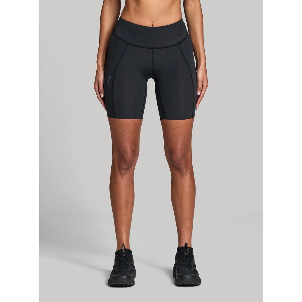 Janji Compression Shorts Womens Medium Black Running Biker Activewear